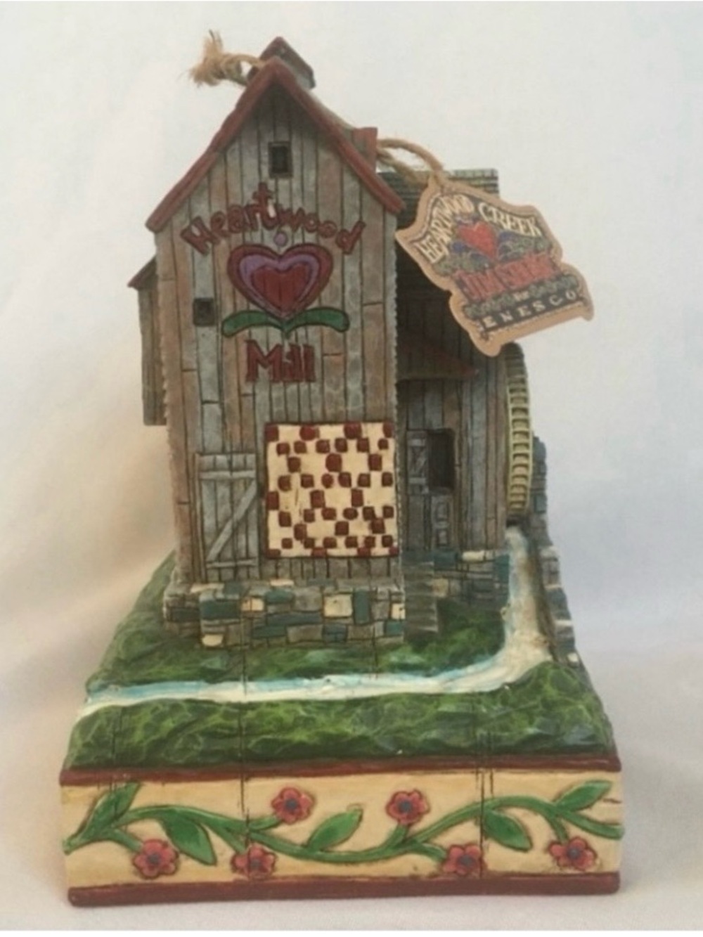Jim Shore 2004 Heartwood Creek Windmill Figure Decor Farmhouse Rustic Western